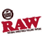 RAW - Natural Unrefined Rolling papers Logo | Budderweeds Canada