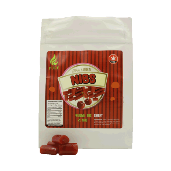 Nibs – THC Infused Licorice – 400mg | Budderweeds Canada