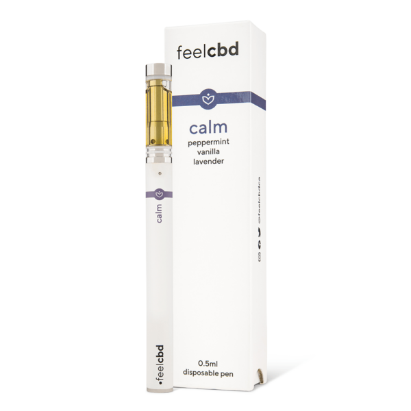 FeelCBD – Calm – Disposable CBD Vape Pen 0.5ml | Budderweeds Canada