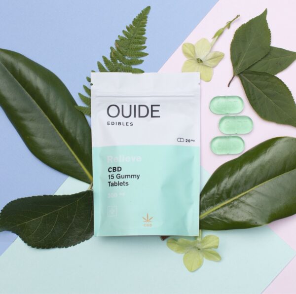 Ouide Edibles – Relieve – CBD gummies 300mg | Budderweeds Canada