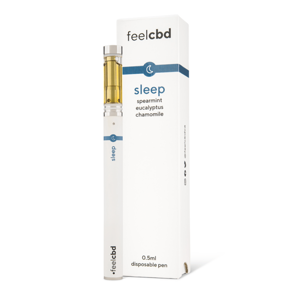FeelCBD – Sleep – Disposable CBD Vape Pen 0.5ml | Budderweeds Canada
