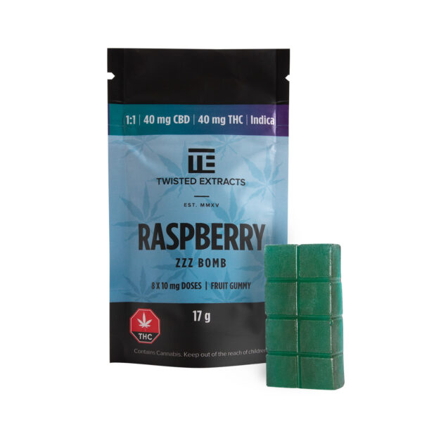 Twisted Extracts – Blue Raspberry 1:1 Zzz Bombs | Budderweeds Canada