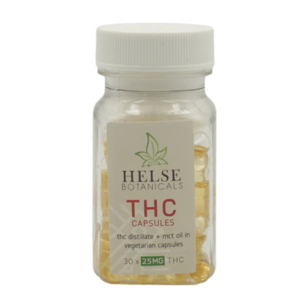 Helse Botanicals – THC Capsules – 25mg | Budderweeds Canada