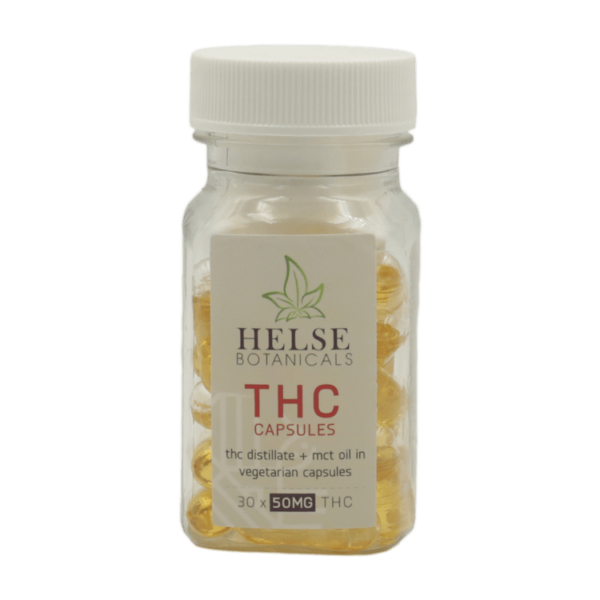 Helse Botanicals – THC Capsules – 50mg | Budderweeds Canada