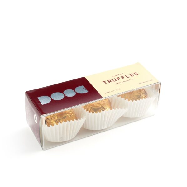 Dose Edibles – Truffles – Dark Chocolate Raspberry – 180mg THC | Budderweeds Canada