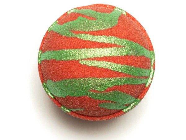 Nikki Stikki Botanicals – CBD Bath Bomb – Christmas Spirit Bomb (red/green) – 300mg CBD | Budderweeds Canada