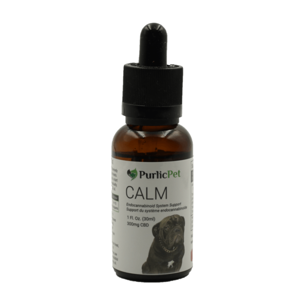 Purlic Pet – CBD Tincture – Calm For Dogs – 300mg CBD | Budderweeds Canada