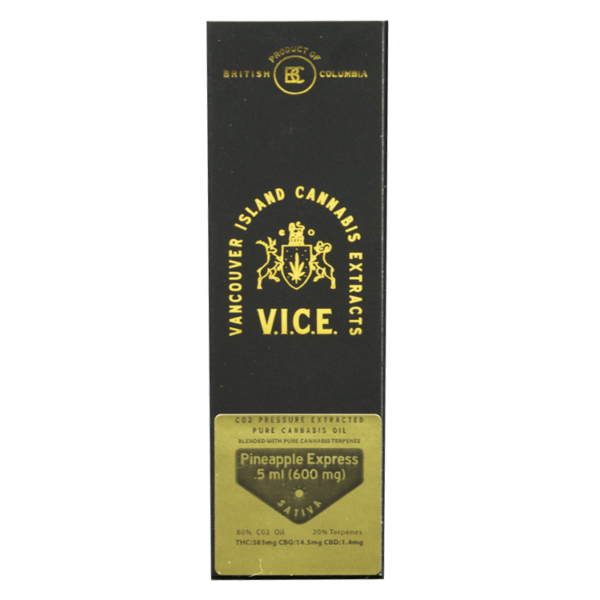 Vice – CO2 Oil Refill Cartridges – Pineapple Express 0.5ml | Budderweeds Canada