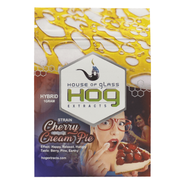 House Of Glass – Shatter – Cherry Cream Pie 1g | Budderweeds Canada