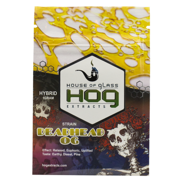 House Of Glass – Shatter – Deadhead OG 1g | Budderweeds Canada