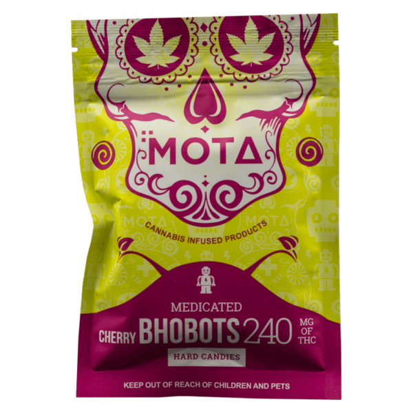 MOTA Edibles – BHO Bots – Cherry – 240mg THC | Budderweeds Canada