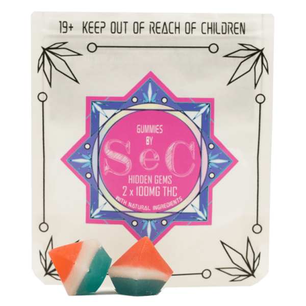 SEC – Hidden Gems – 200mg THC | Budderweeds Canada