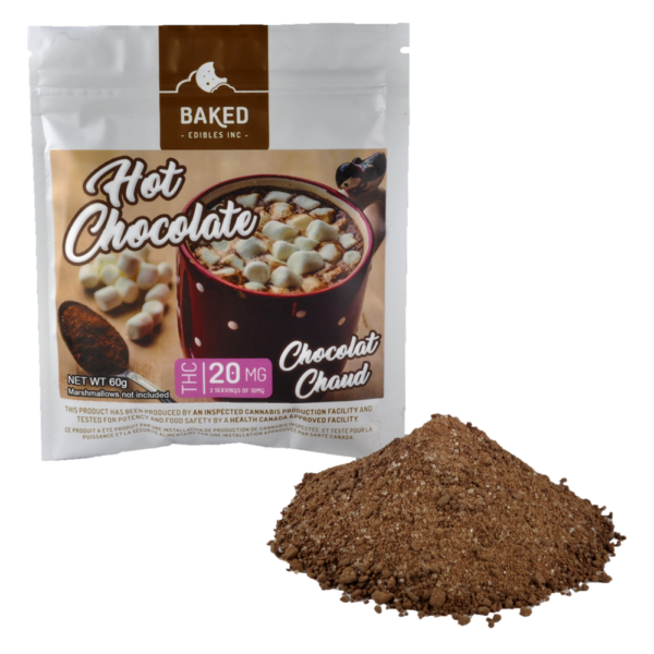 Baked Edibles – Hot Chocolate 20mg THC | Budderweeds Canada