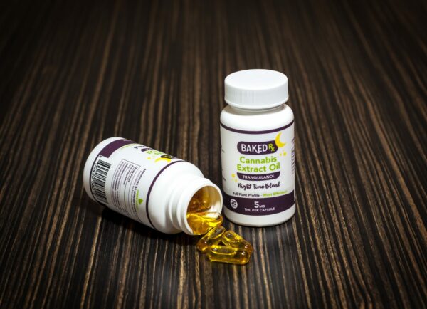 Baked Edibles – Tranquilanol (Sedative) Capsules 5mg | Budderweeds Canada