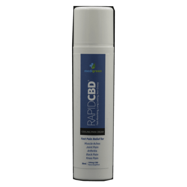 Medigreen Rapid CBD – Cooling Pain Cream | Budderweeds Canada