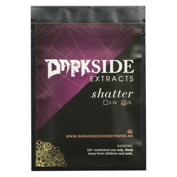 Darkside Shatter – Gorilla Glue | Budderweeds Canada
