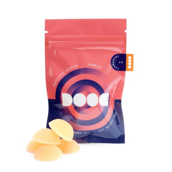 Dose Edibles Gummies – Tangerine | Budderweeds Canada