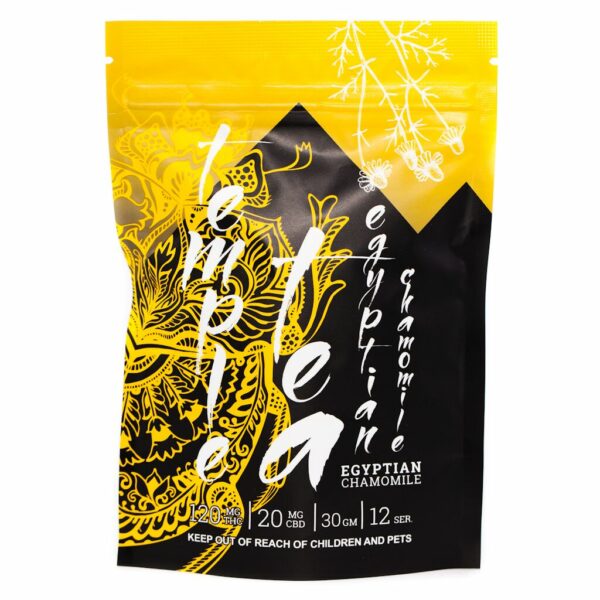 Temple Tea – Egyptian Chamomile – 120mg THC | Budderweeds Canada