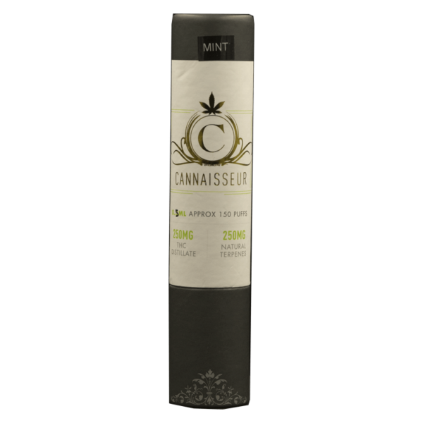 Cannaisseur – Disposable THC Distillate Pen – Mint 0.3ml | Budderweeds Canada