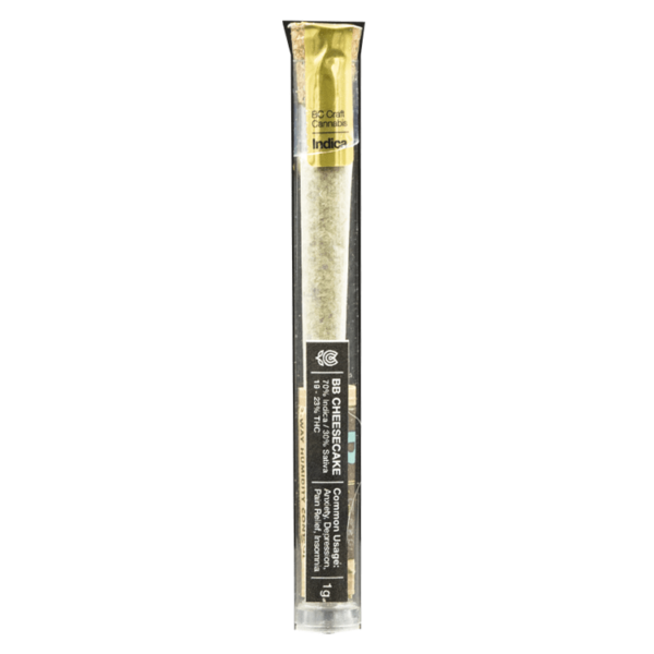 Flowerpwr – Pre-Roll – BB Cheesecake – 1g | Budderweeds Canada