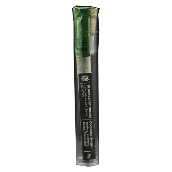 Flowerpwr – Pre-Roll – Blackberry Cream – 1g | Budderweeds Canada