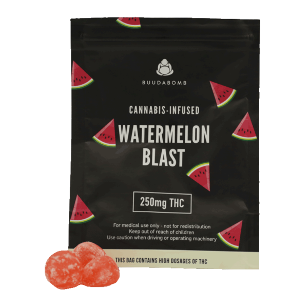Buudabomb – Watermelon Blast – 250mg | Budderweeds Canada