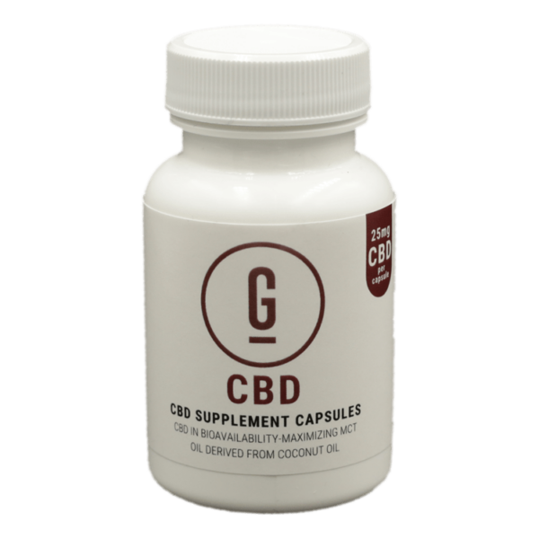 CBD Capsules – 25mg | Budderweeds Canada