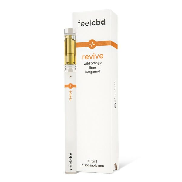 FeelCBD – Revive – Dispsable CBD Vape Pen 0.5ml | Budderweeds Canada