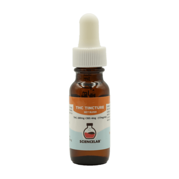 Sciencelab – THC Tincture – 260mg THC/ 4mg CBD | Budderweeds Canada