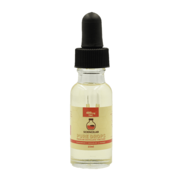 Sciencelab – Pure Drops – Premium Distillate Tincture – 400mg THC | Budderweeds Canada