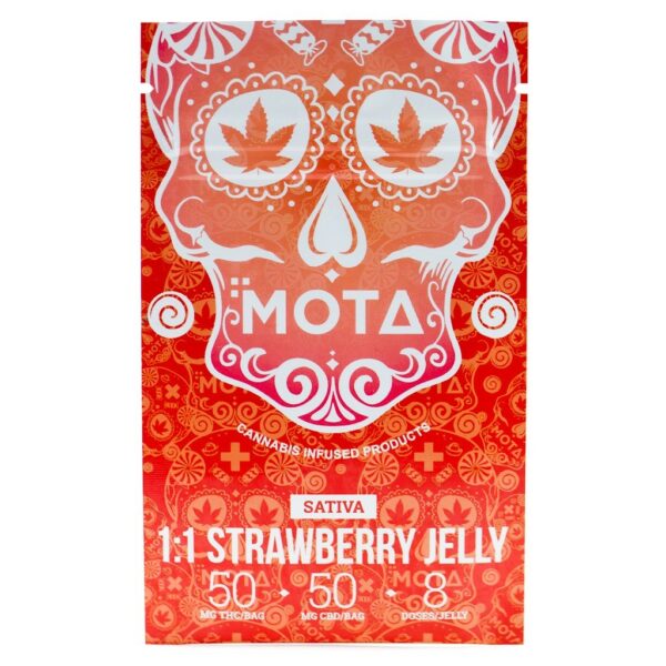 Mota – White Cube CBD – Strawberries & Cream – 180mg CBD | Budderweeds Canada