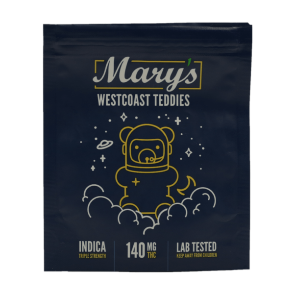 Mary’s Medibles – Westcoast Teddies – Triple Strength – 140mg | Budderweeds Canada