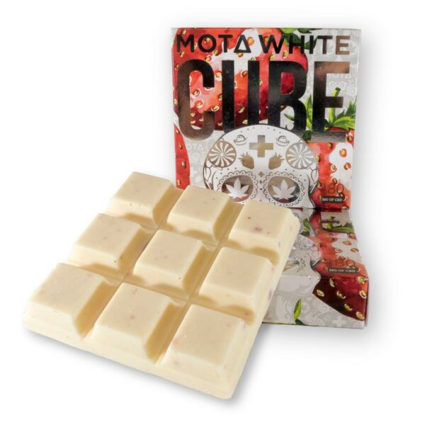 Mota – White Cube CBD – Strawberries & Cream – 180mg CBD | Budderweeds Canada