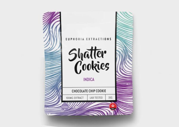 Euphoria Extractions – Chocolate Chip Cookie – Sativa – 100mg THC | Budderweeds Canada