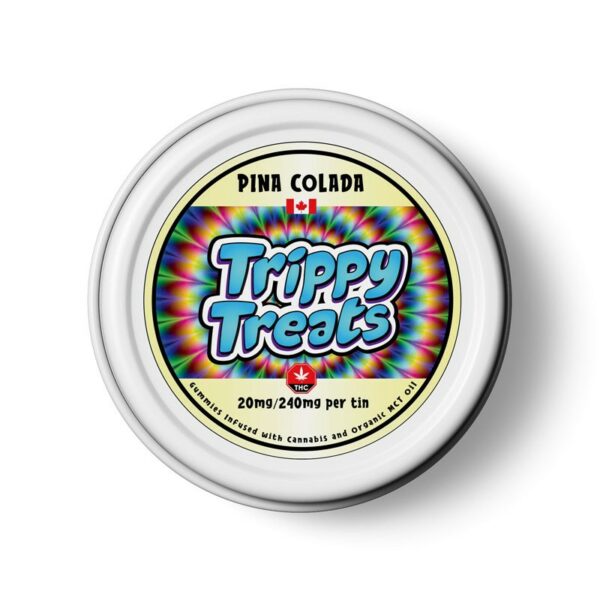 Trippy Treats – Hawaiian Fruit Punch Gummies – 400mg THC | Budderweeds Canada