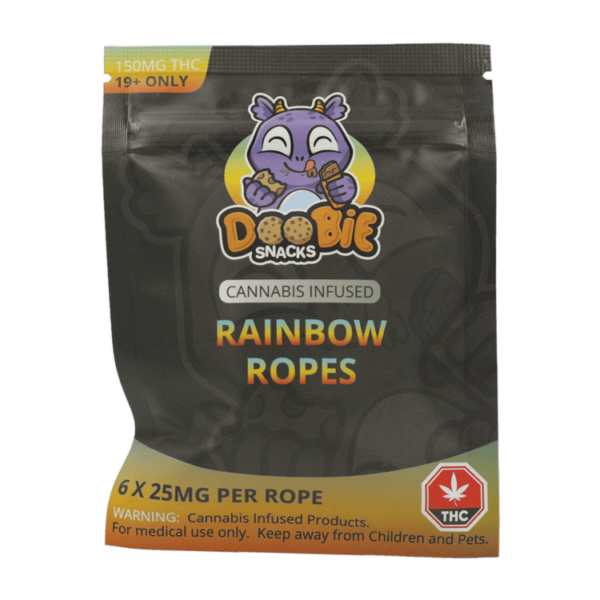 Doobie Snacks – Blue Raspberry – 200mg THC | Budderweeds Canada