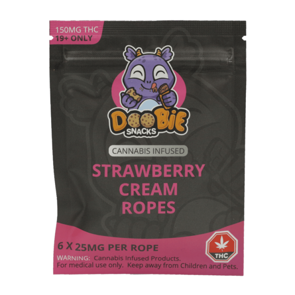 Doobie Snacks – Blue Raspberry – 200mg THC | Budderweeds Canada
