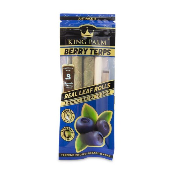 King Palm Slims (2 rolls) – Variety Flavours | Budderweeds Canada