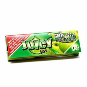 Juicy Jay’s – Hemp Papers (1.25 inch) – Green Apple | Budderweeds Canada