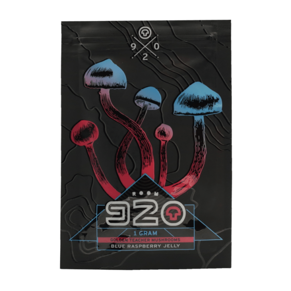 Room 920 – Blue Raspberry Jelly – 1 Gram (Golden Teacher Mushrooms) | Budderweeds Canada