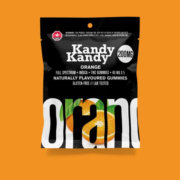 Kandy Kandy – Orange Gummies | Budderweeds Canada