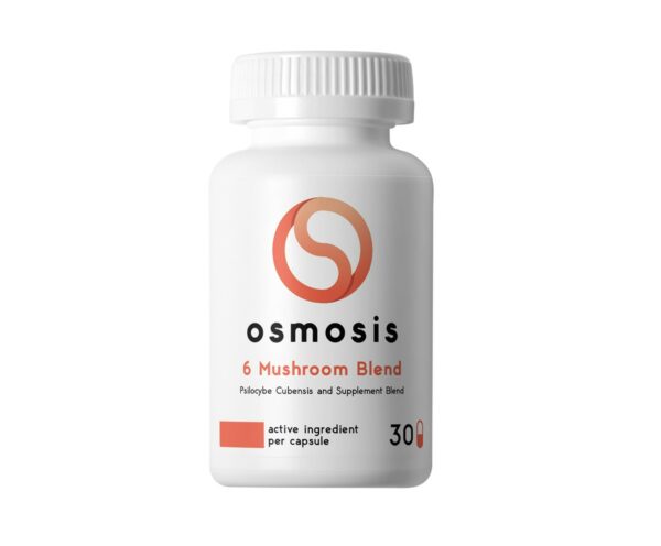 Osmosis 6 Mushroom Blend (30 Capsules) | Budderweeds Canada
