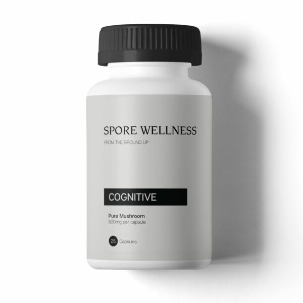 Spore Wellness – Microdose Capsules – Cognitive – 25 Capsules (500mg per cap) | Budderweeds Canada