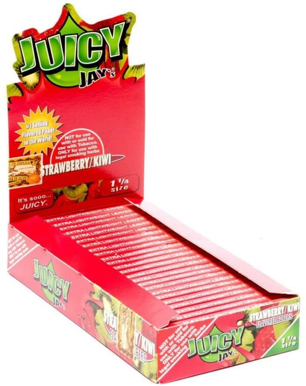 Juicy Jay’s – Hemp Papers (1.25 Inch) – Blueberry | Budderweeds Canada
