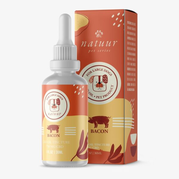 Natuur – Pet Series – CBD Oil For Small Dogs – Bacon Flavour – 125mg | Budderweeds Canada