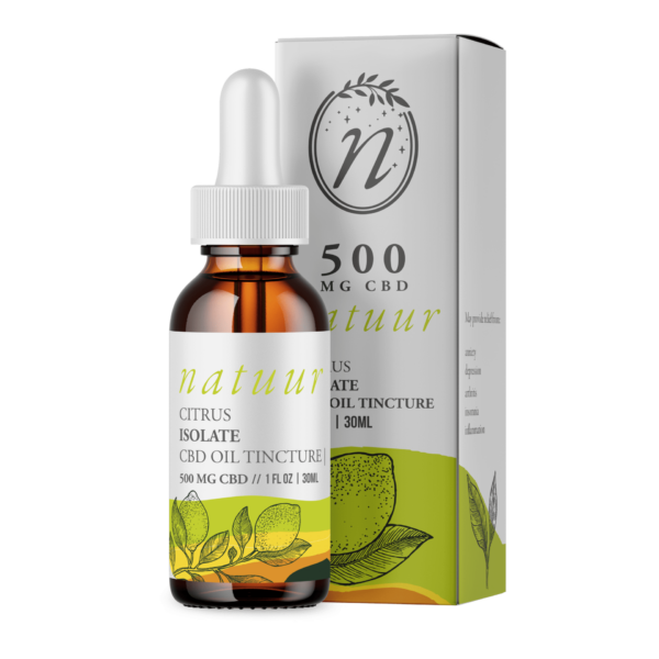 Natuur – Full Spectrum CBD Oil Tincture – Lemon Ginger – 1000mg | Budderweeds Canada