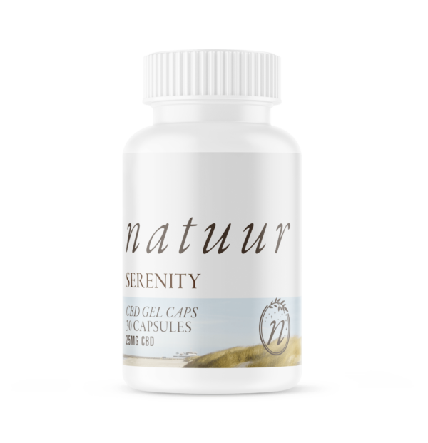 Natuur – CBD Gel Caps – Anti Stress | Budderweeds Canada