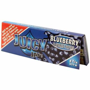 Juicy Jay’s – Hemp Papers (1.25 Inch) – Blueberry | Budderweeds Canada