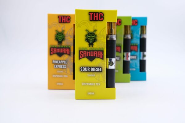 Green Samurai – Disposable Vapes – Sativa – 1ml | Budderweeds Canada