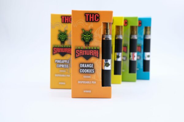 Green Samurai – Disposable Vapes – Sativa – 1ml | Budderweeds Canada